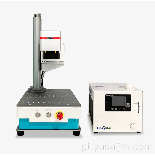 Máquina de marcação dinâmica 3D colorida de alta qualidade Tipo Máxico de fibra máxima de fibra 20W Máquina de marcação a laser portátil